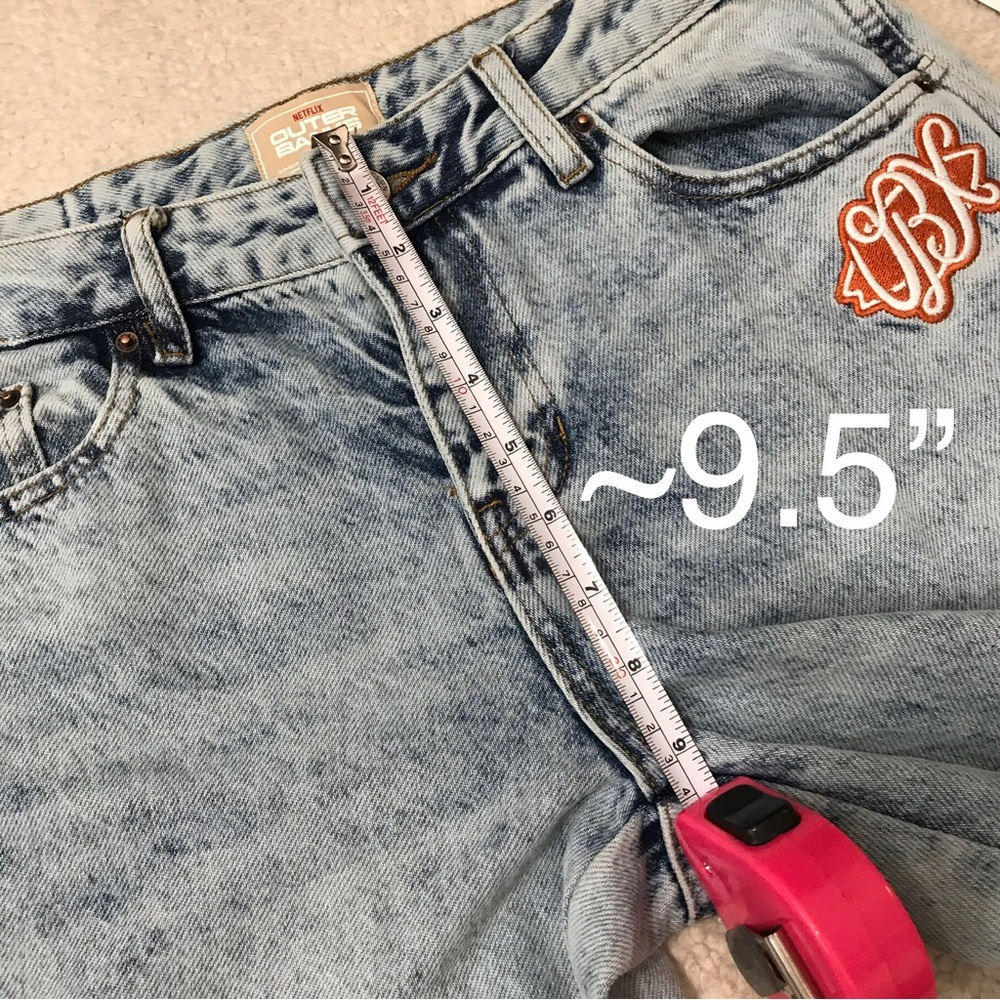 Pacsun Outer Banks Baggy Jeans Low Rise Blue Size 26 - Picture 12 of 16